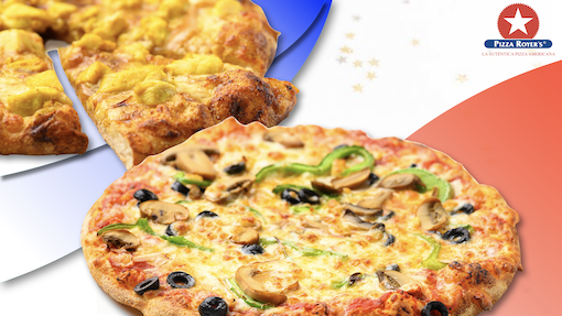 Any Med up to 3 toppings 7,95