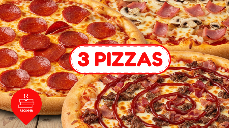 3 PIZZON FIVE POR 17,99€