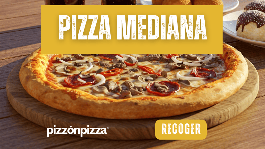 Oferta valida para pizza mediana especialidad ogourmet. Oferta validad local y recoger.