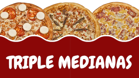 3 MEDIANAS 31,90€. MAx. 5 Ing