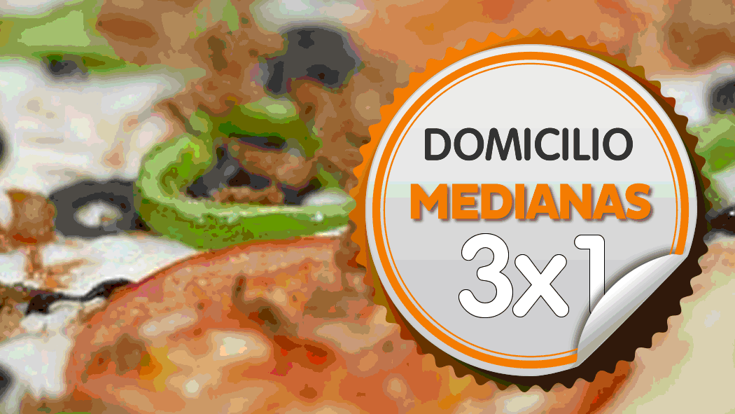 3 x 1 en medianas a 26,75 €