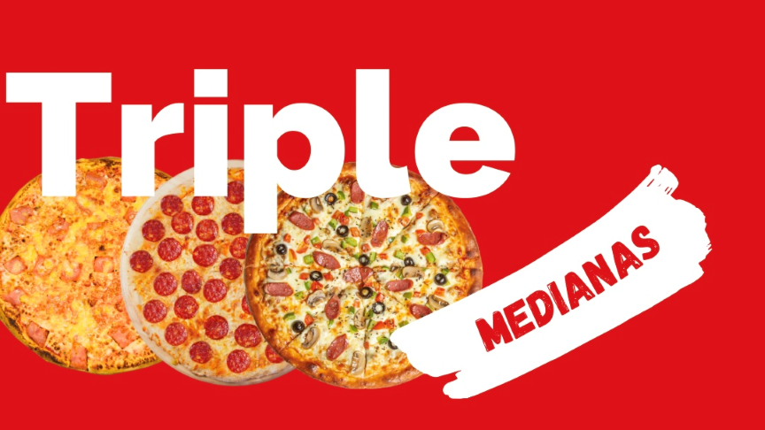 triple medianas