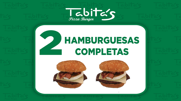 Dos Hamburguesas Completas por 7,00 €