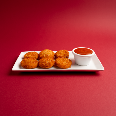 Nuggets rellenos de queso fundido (6u)