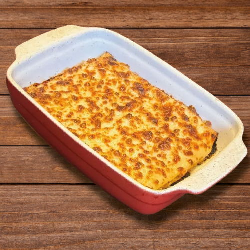 Lasaña Pollo Cebolla Dulce